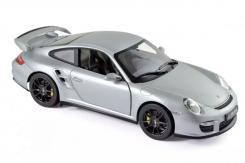 Norev Porsche 911 997 GT2 2007 Silver with black wheels 187598