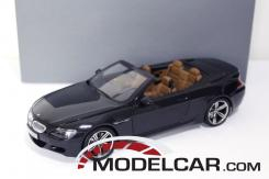 Kyosho BMW M6 convertible e64 Black Sapphire dealer edition 80430417424