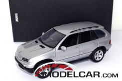 Kyosho BMW X5 4.4i e53 silver metallic dealer edition 80439411687