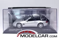Minichamps Mercedes-Benz SL500 W230 Iridium Silver 400036130
