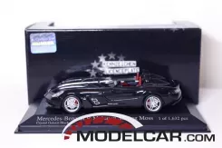 Minichamps Mercedes-Benz SLR McLaren Stirling Moss black metallic 400038400
