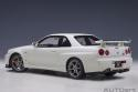 Autoart Nissan Skyline GT-R R34 V-spec II White