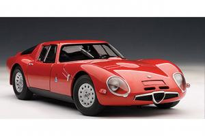 Autoart Alfa Romeo TZ2 Rood