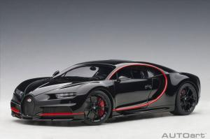 Autoart Bugatti Chiron أسود