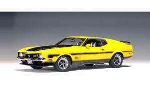 Autoart Ford Mustang 1 Mach I Yellow