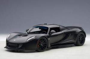 Autoart Hennessey Venom GT Spyder Schwarz