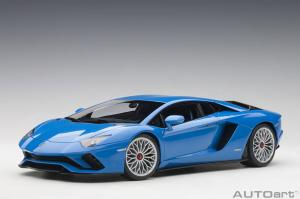 Autoart Lamborghini Aventador S Bleu