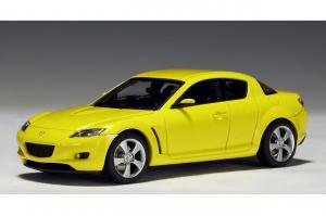 Autoart Mazda RX-8 Yellow