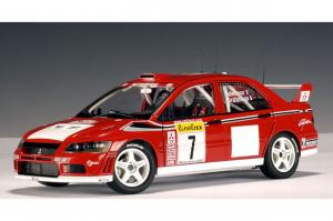 Autoart Mitsubishi Lancer Evolution VII WRC Rosso