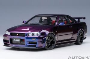 Autoart Nissan Skyline GT-R R34 Z-tune Purple