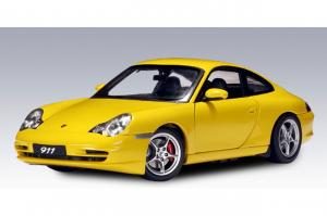 Autoart Porsche 911 996 Carrera Coupe Yellow