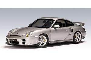 Autoart Porsche 911 996 GT2 Plata