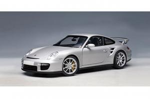 Autoart Porsche 911 997 GT2 Plata