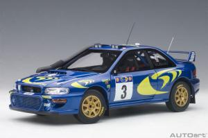 Autoart Subaru Impreza WRC 1997 Bleu