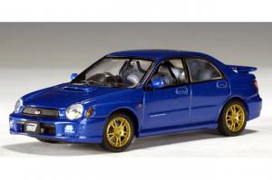 Autoart Subaru Impreza WRX STI 2001 أزرق