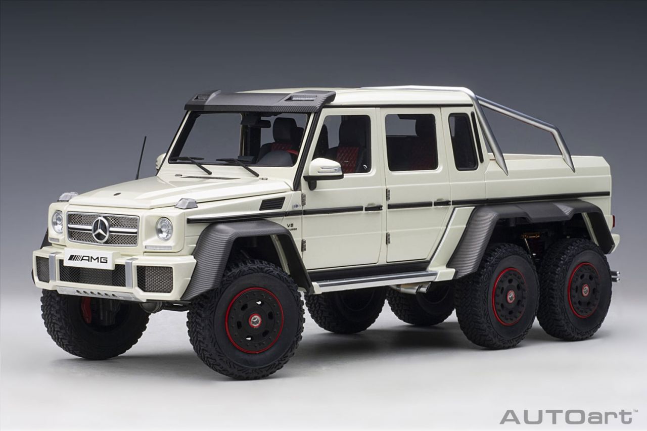 Autoart Mercedes Benz G63 Amg 6x6 W463 Designo Diamond White Modelcar Com Autoart Mercedes Benz G63 Amg 6x6 W463 Designo Diamond White Modelcar Com