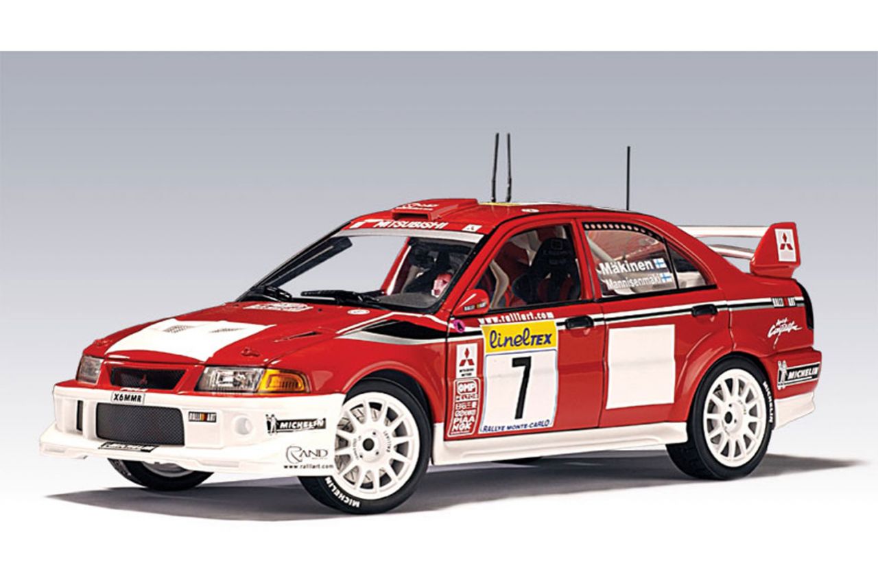 AUTOart Mitsubishi Lancer Evo VI WRC 2001 T.Makinen R.Mannisenmaki 7