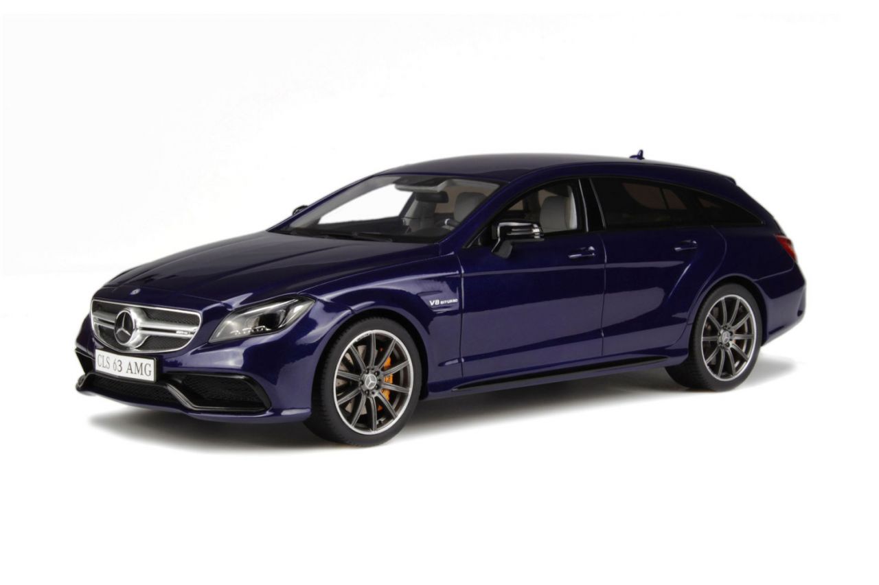 Gt Spirit Mercedes Benz Cls63 Amg Shooting Brake X218 Blue Gt040 Modelcar Com