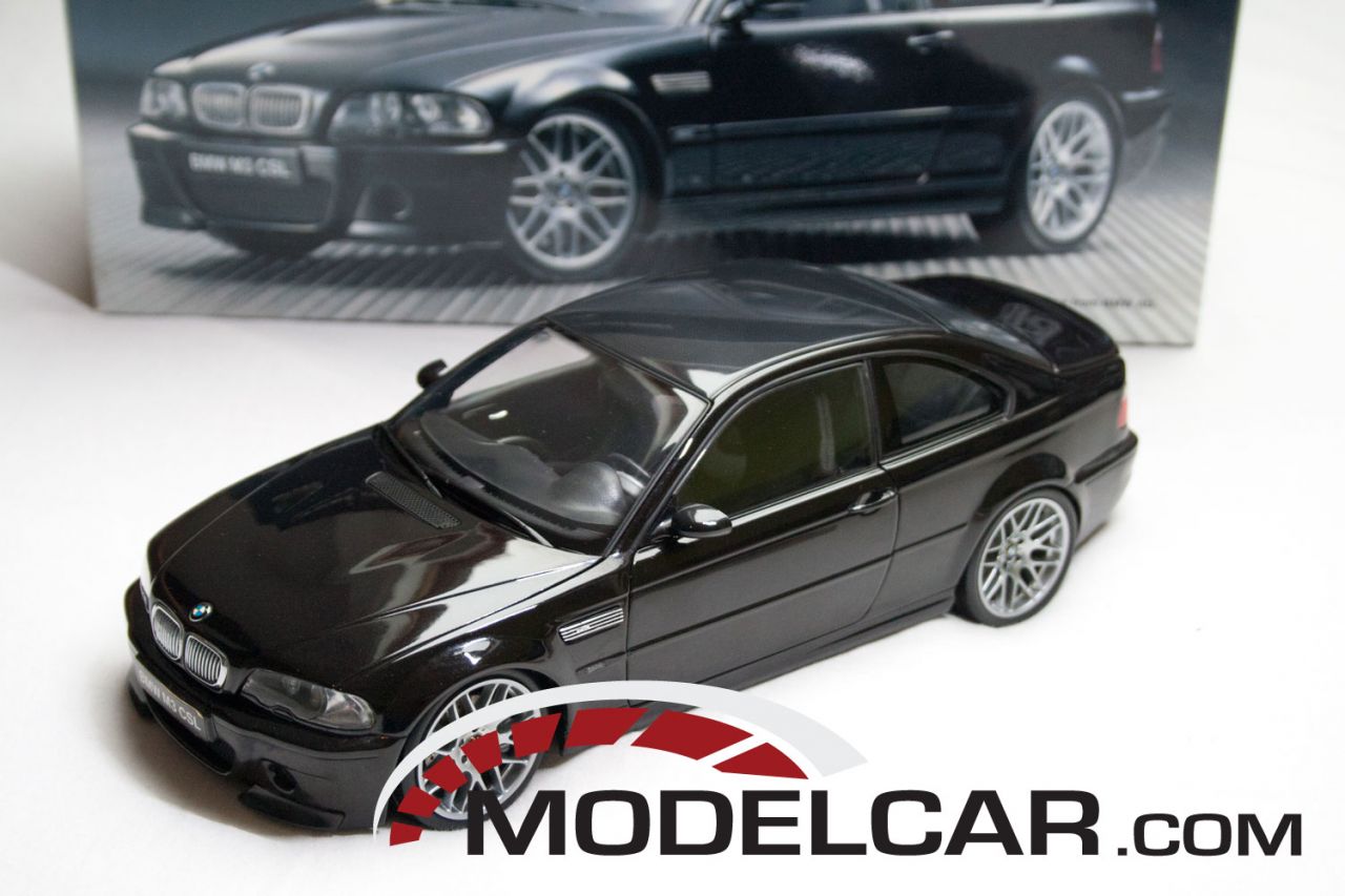 Kyosho BMW M3 CSL e46 Black Sapphire Metallic 08506K