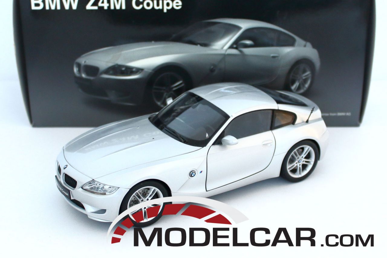 Sturen voor de helft Spit Kyosho BMW Z4 M Coupe e86 silver 08583S - Modelcar.com