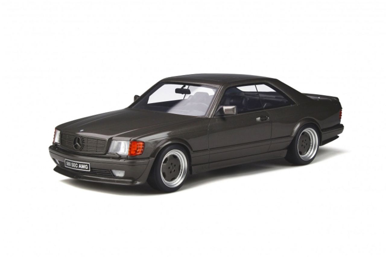 Ottomobile Mercedes Benz 560 Sec Amg C126 1987 Anthracite Grey Ot3 Modelcar Com