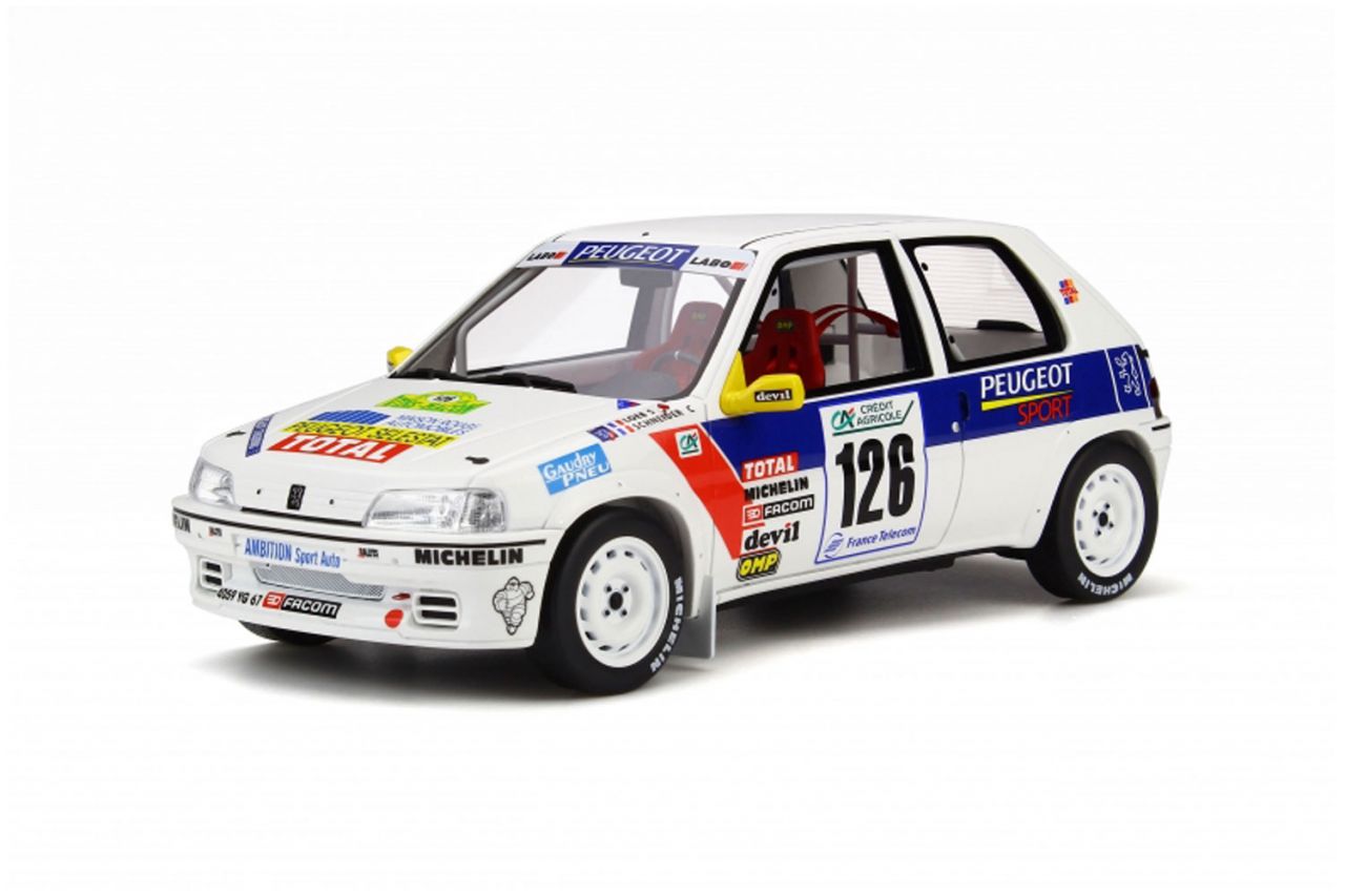 Décalcomanies 1/43 Pour Peugeot 106 Sébastien Loeb Rallye Loire-Atlantique 1997 - Neuf - Collection